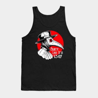 Plague doctor. Party like it's 1347. Tank Top